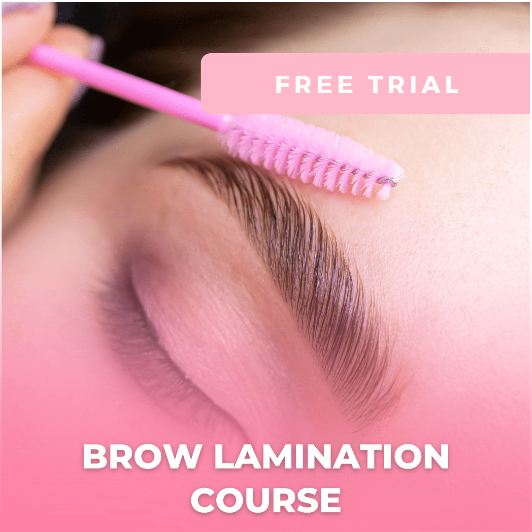 FREE Trial - Brow Lamination Online Course