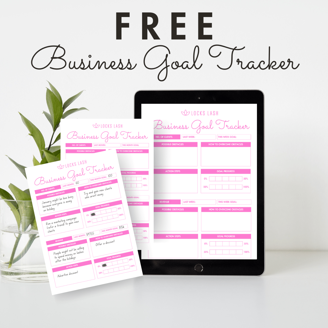 FREE Downloadable 2024 Business Goal Tracker