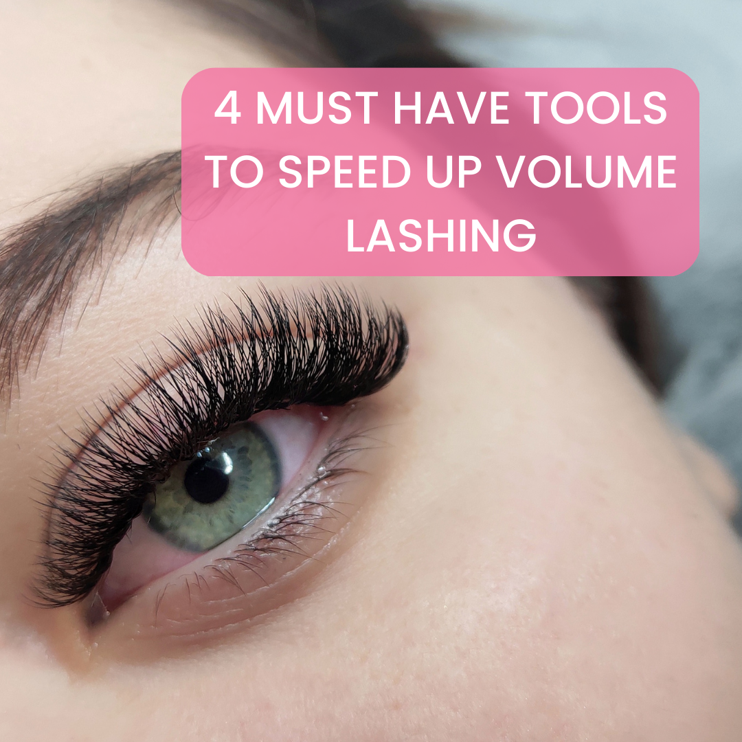 4 TOOLS TO HELP WITH VOLUME LASHING