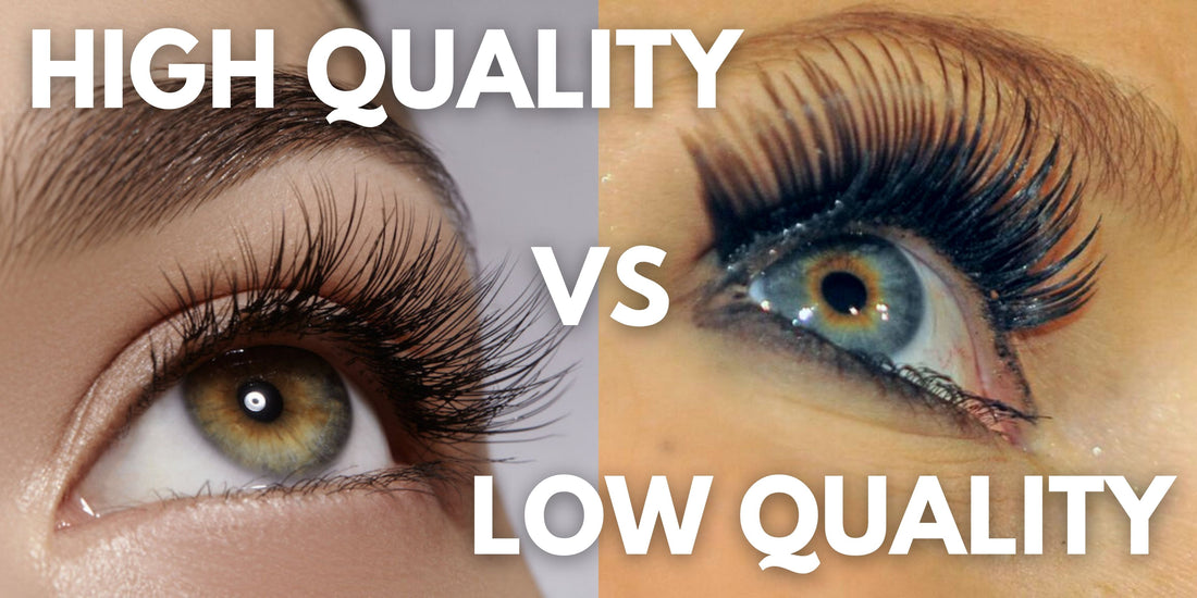 #31 - HIGH QUALITY LASHES VS LOW QUALITY LASHES
