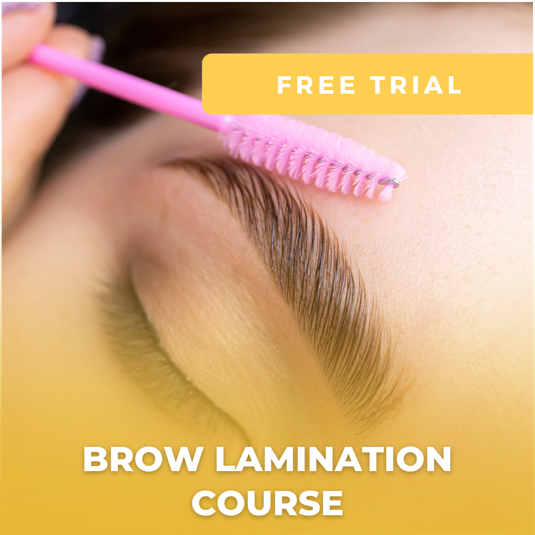 FREE Trial - Brow Lamination Online Course