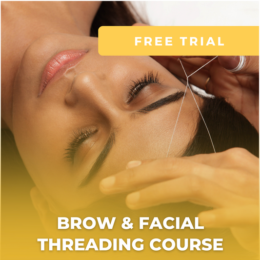 FREE Trial - Brow Facial Threading Online Course