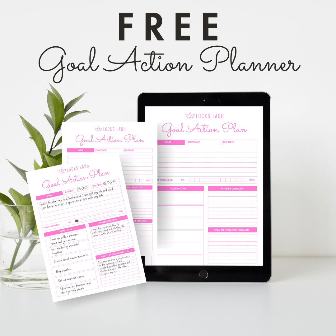 Downloadable 2024 Goal Action plan