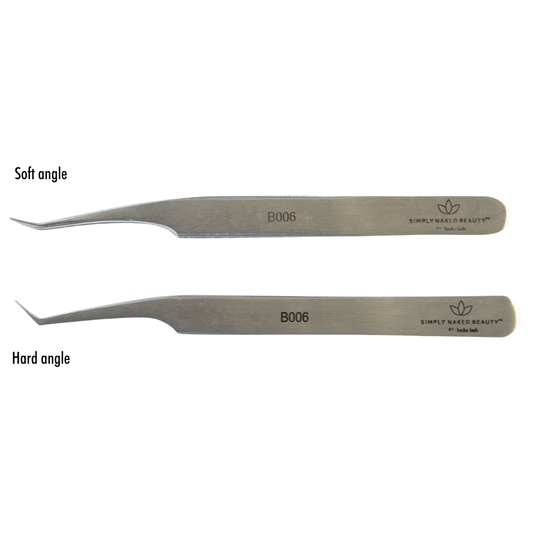 Curved Soft or Hard Angle Tweezers B006