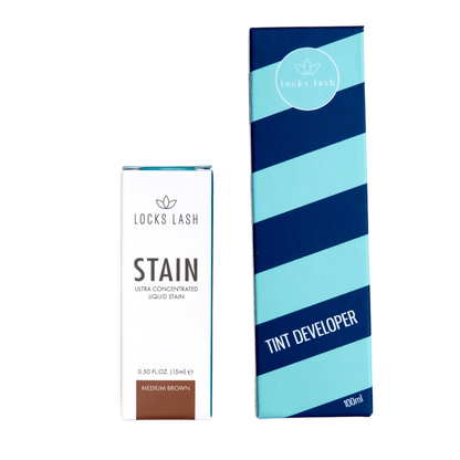COMBO PACK: Brow STAIN + Tint Developer (Hydrogen Peroxide)