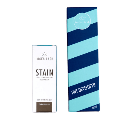 COMBO PACK: Brow STAIN + Tint Developer (Hydrogen Peroxide)