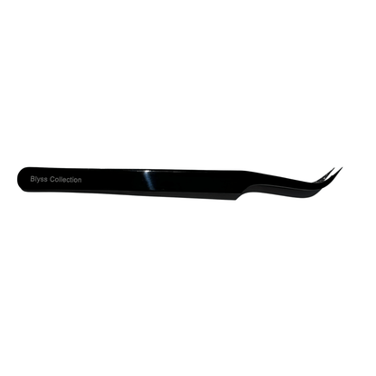 Shinny Black Tweezers - Limited Edition Collection 14cm