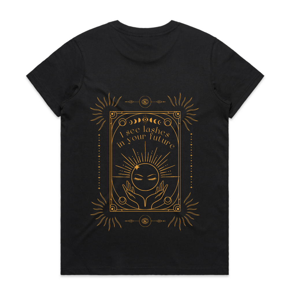 'I see Lashes in your future' | Cotton T-Shirt
