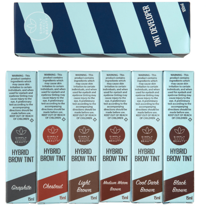 COMBO PACK: Hybrid Brow Tint (all colours + shades) + Tint Developer