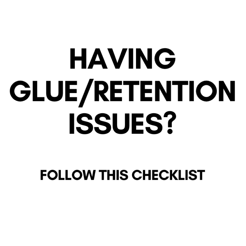 FREE Glue Retention Checklist