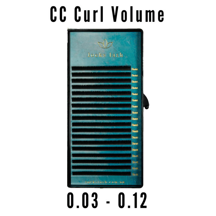 CC Curl Volume Lash Trays | Volume Eyelash Extensions