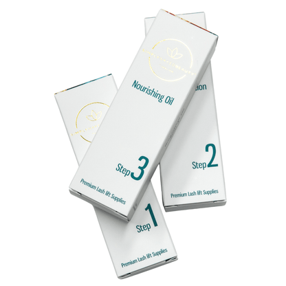 COMBO PACK: Lash Lift / Brow Lamination Solution Sachets All Steps (Step 1, 2, 3)