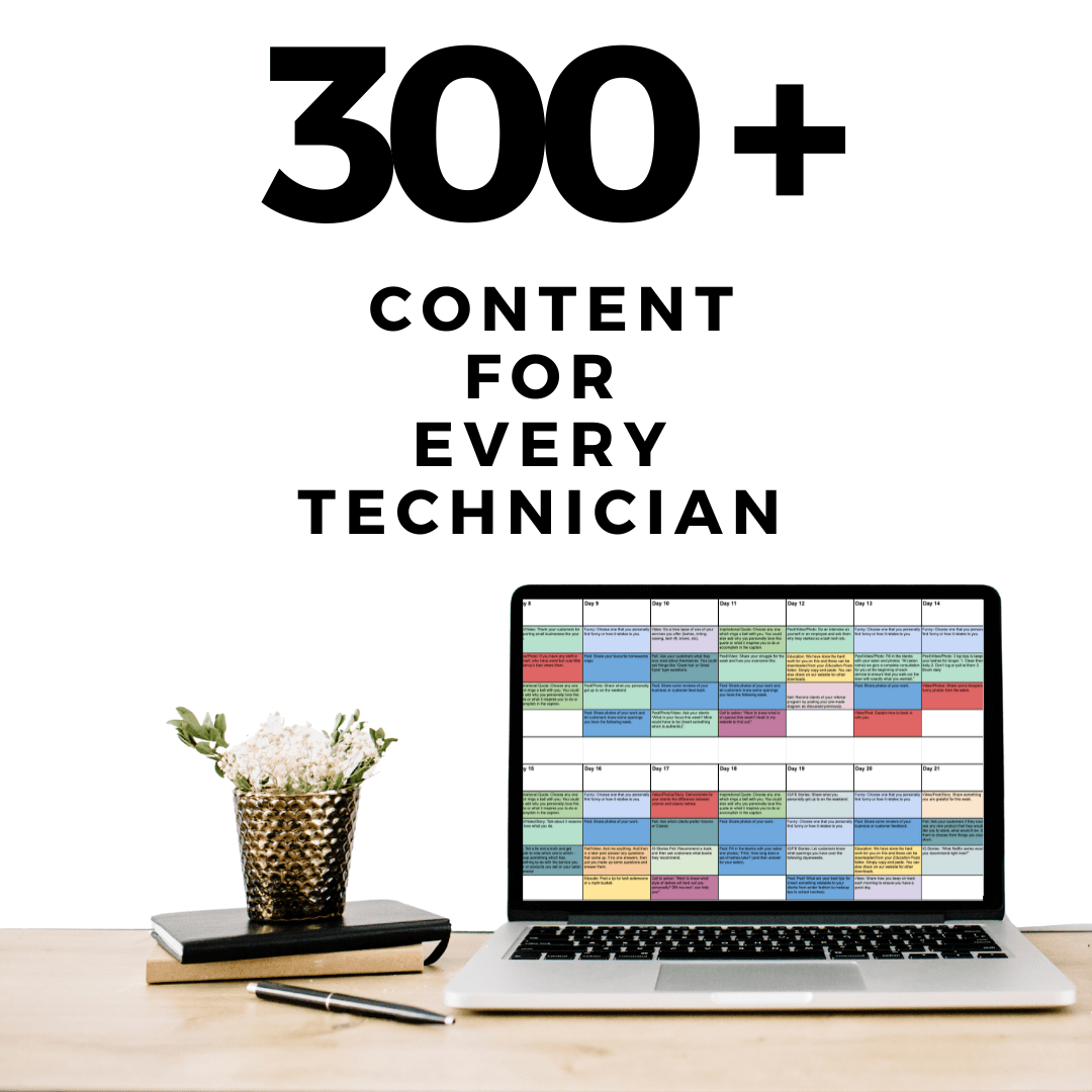 Social Media Planner 101 Days | Planner + Content