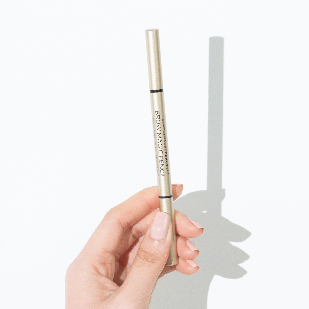 Brow Master dual ended retractable pencil. One end Colour the other end Brow Brush