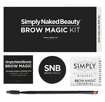 Brow Magic Pallet - Mineral Eyebrow Wax & Powder