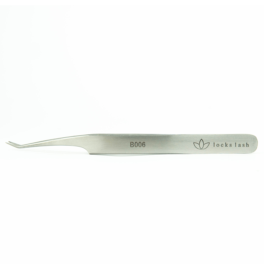 Curved Angle Tweezers B006 CLEAROUT