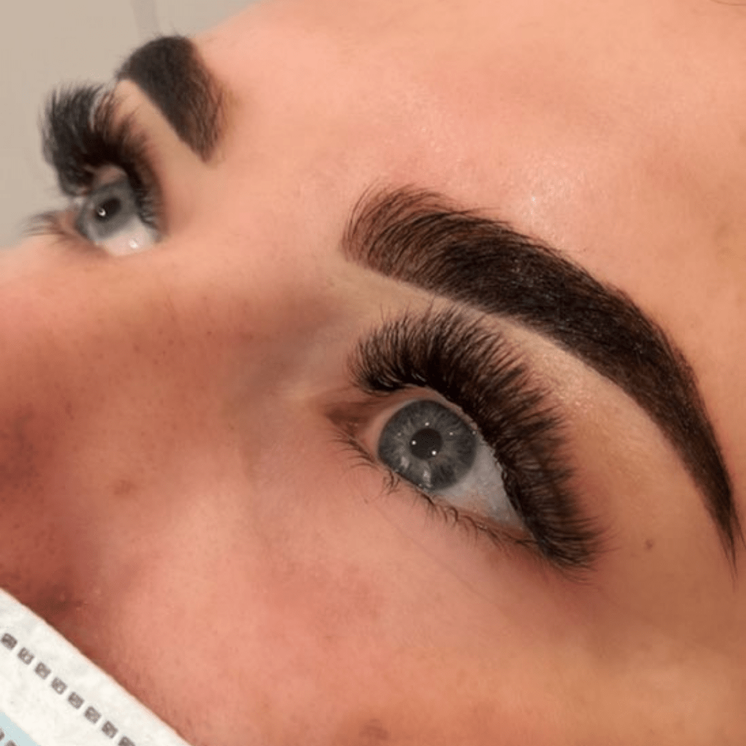 Premium Promade Fans Eyelash Extensions D Curl 0.07 | Pointy Base | 400 Fans Jumbo Trays