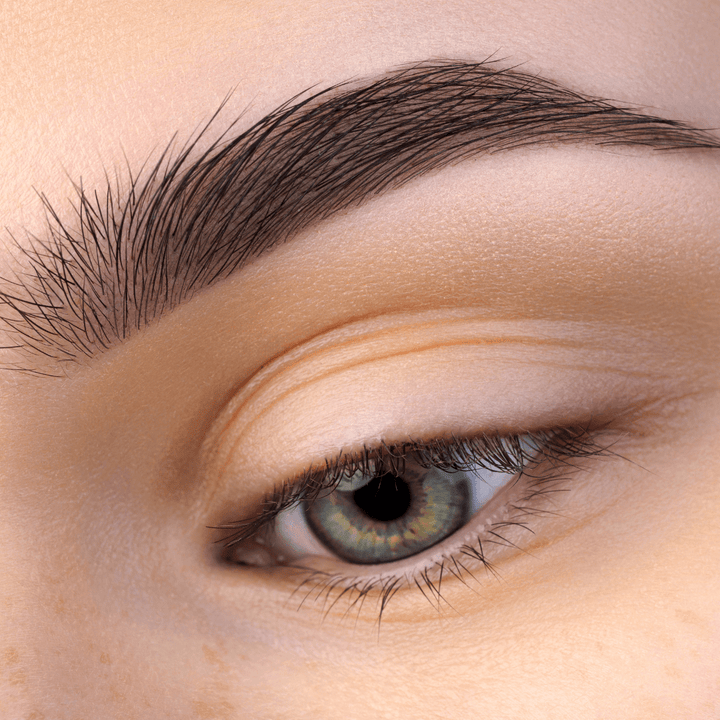 Results of a hybrid brow tint