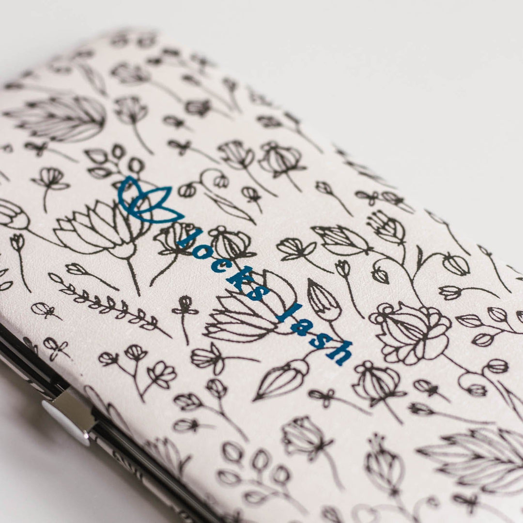 'High Tea' Floral Tweezers and Matching Tweezer Case Options - LIMITED EDITION CLEARANCE