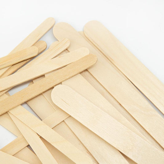 Wax Spatula Applicators - Wide CLEARANCE