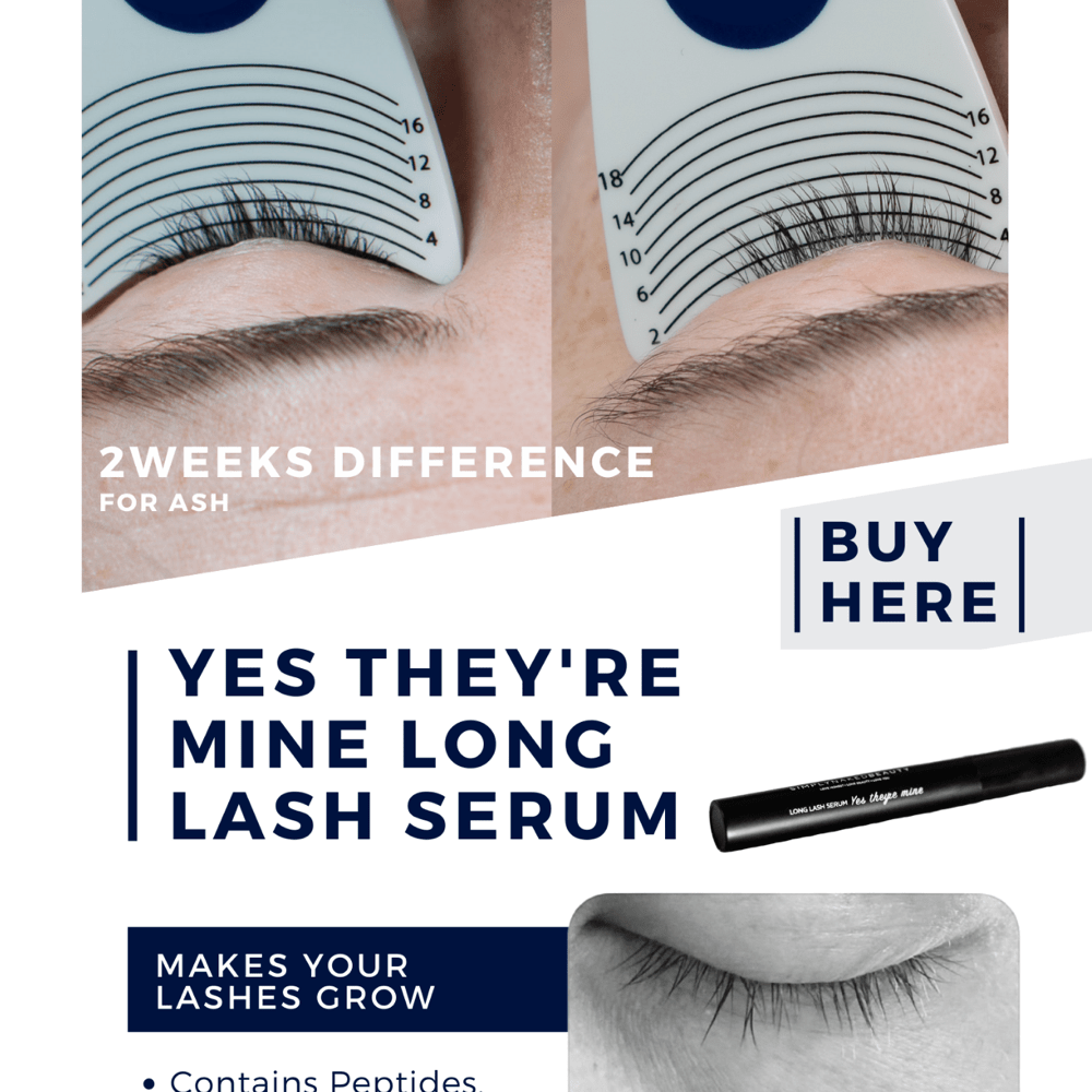 Downloadable Poster for Yes Theyre Mine Long Lash Serum