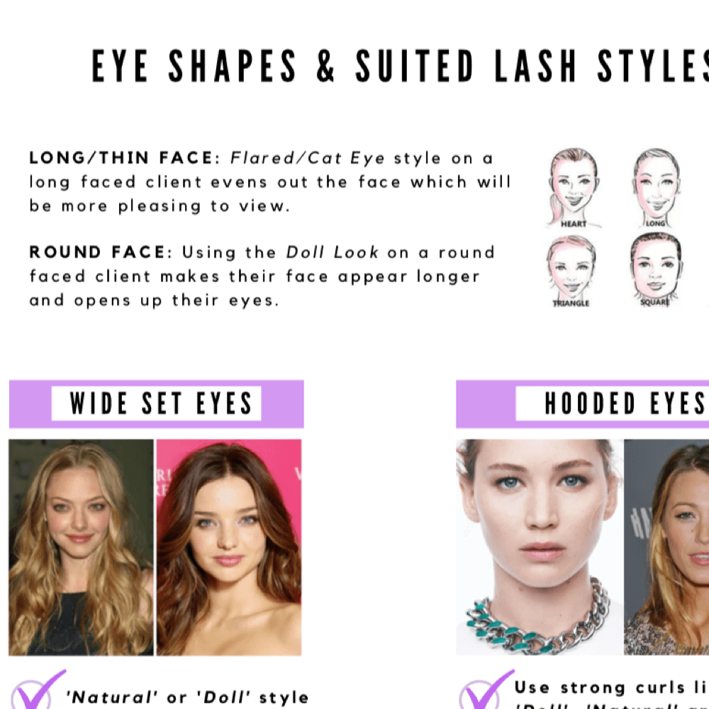 Downloadable Face Shape Guide (FREE if brought with other products)