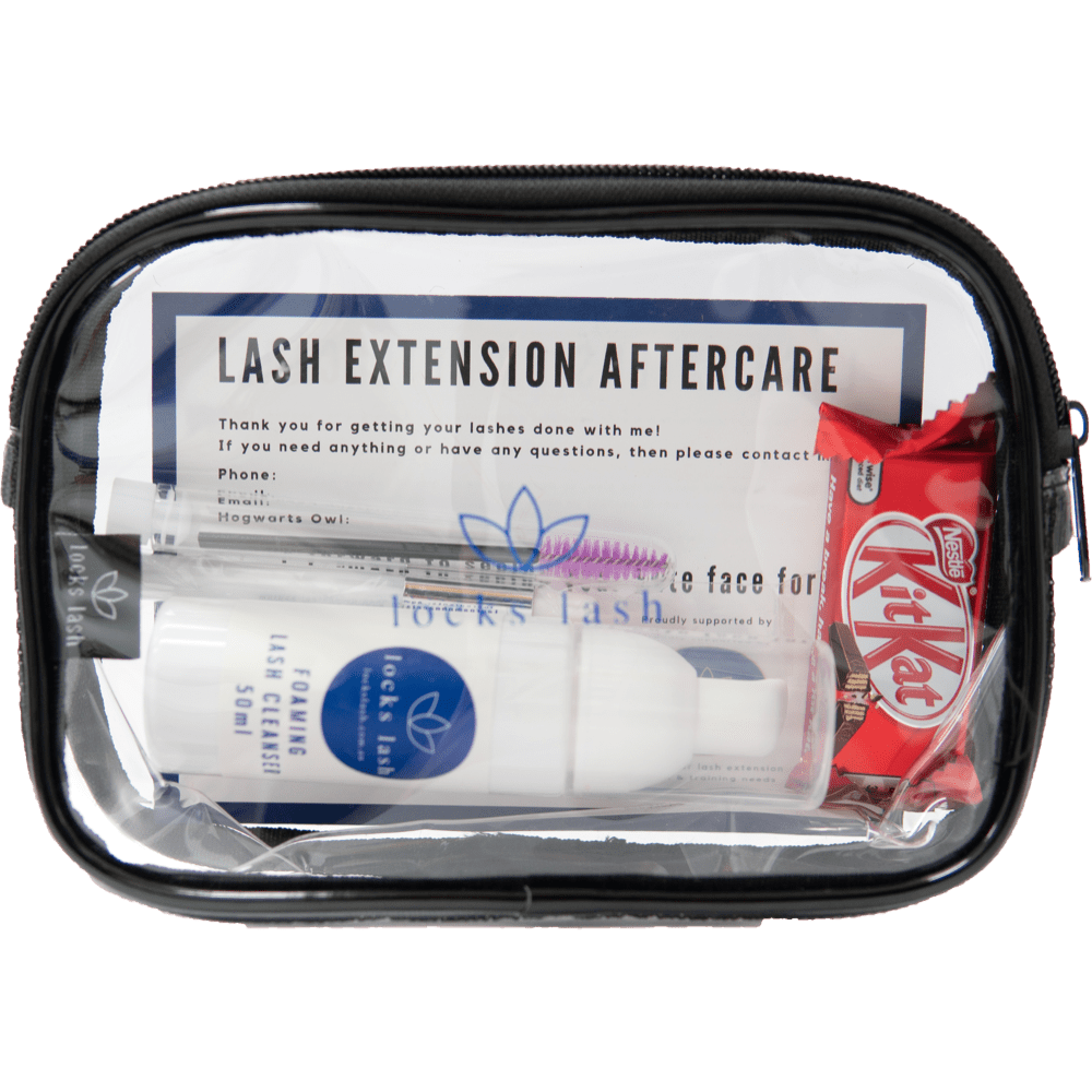 Aftercare bag Locks Lash Australia
